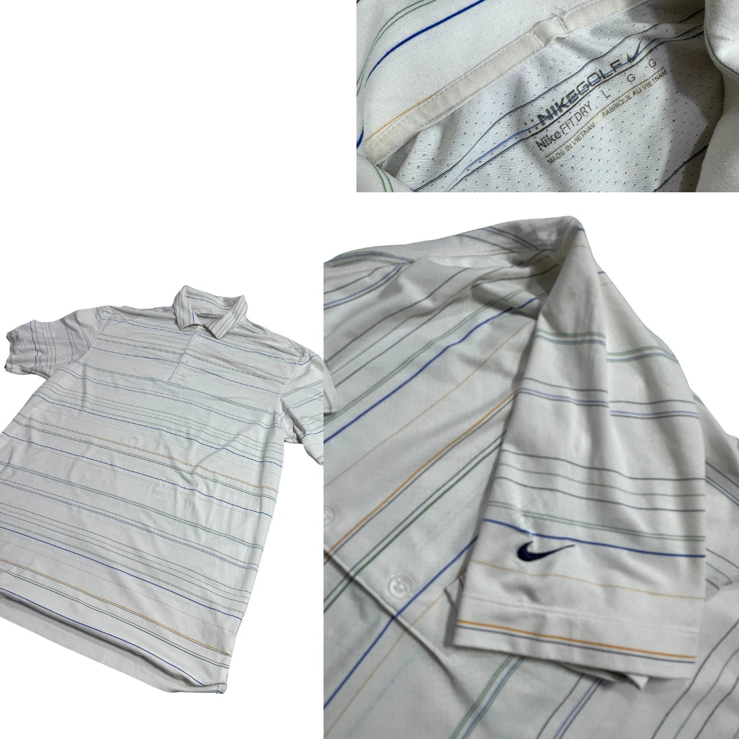 Nike®  Golf Striped Polo Shirt