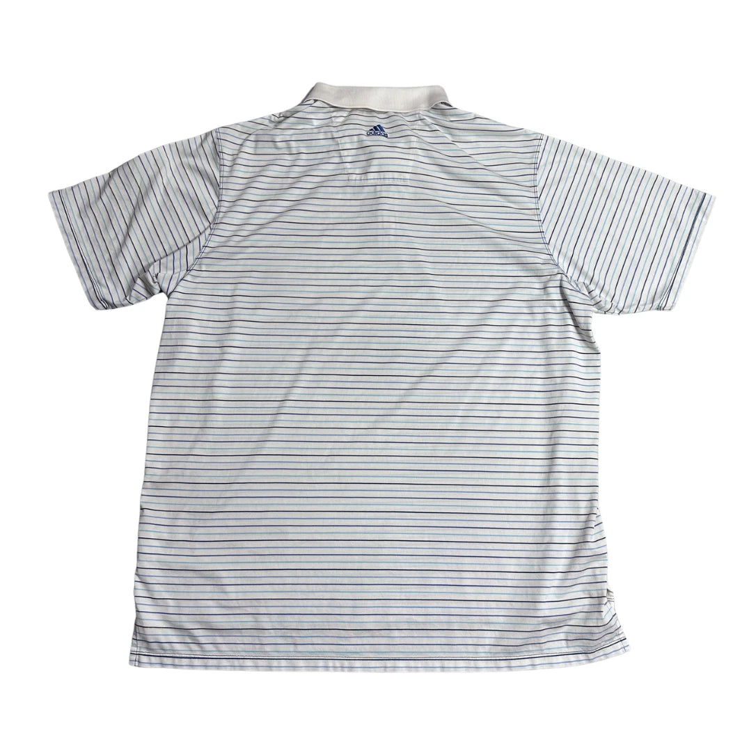 Adidas®  Striped Performance Polo Shirt