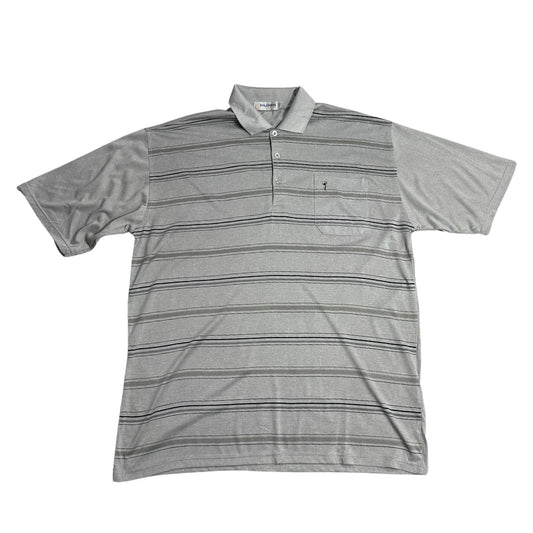 Goldmen®  Striped Classic Polo Shirt 🐻✨ XL
