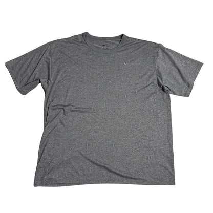 Nike®  Dri-FIT Heather Grey Performance Tee(XXL)