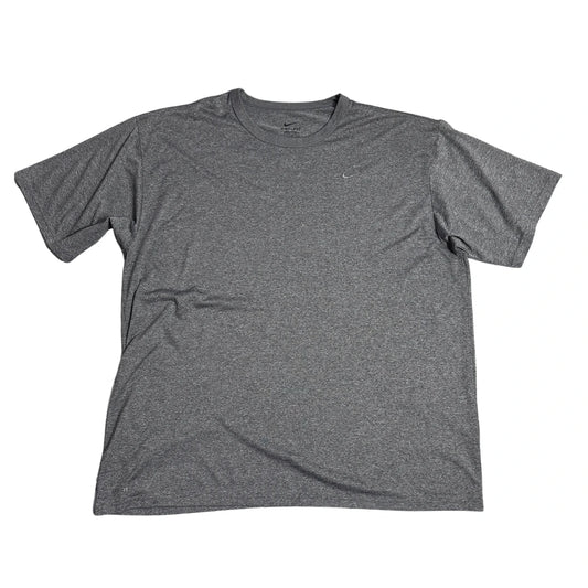 Nike®  Dri-FIT Heather Grey Performance Tee(XXL)