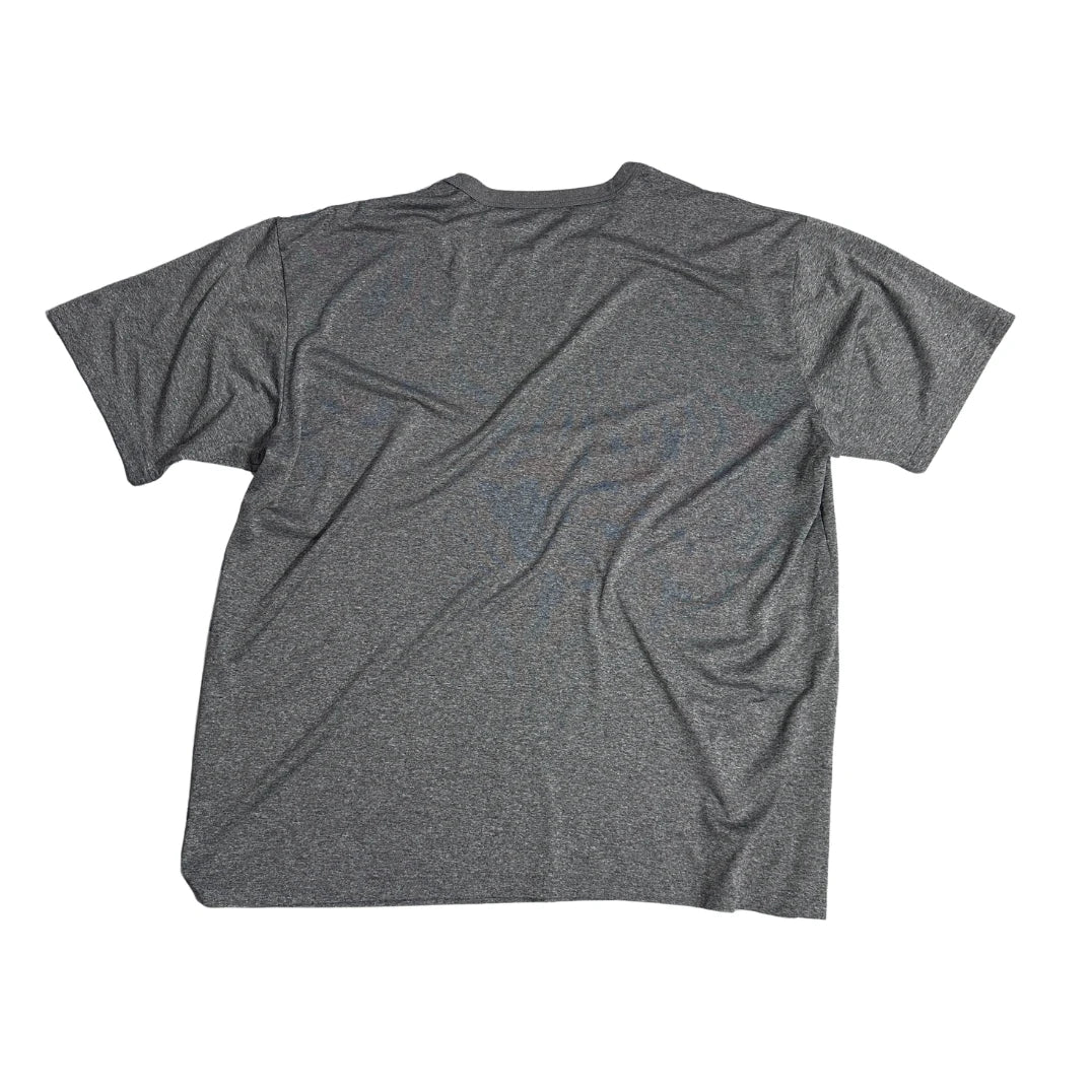 Nike®  Dri-FIT Heather Grey Performance Tee(XXL)