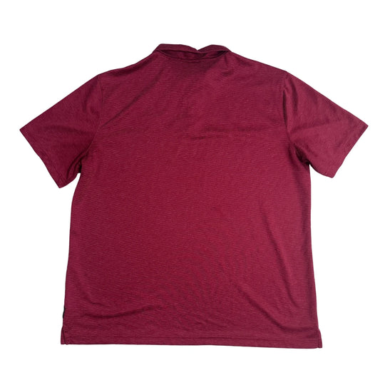 Nike®  Dri-FIT Polo Tee – Athletic Stripe Edition 🔴