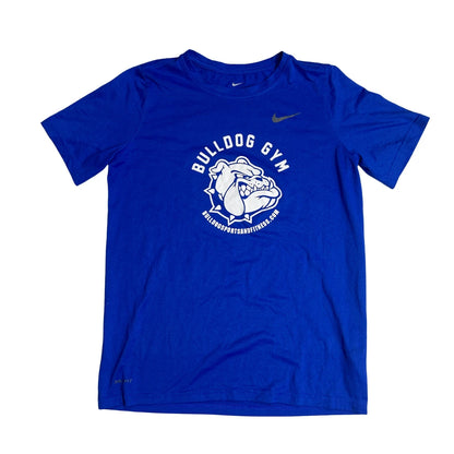 Nike® Dri-FIT Graphic Tee – Bulldog Gym Edition 🔵🐶