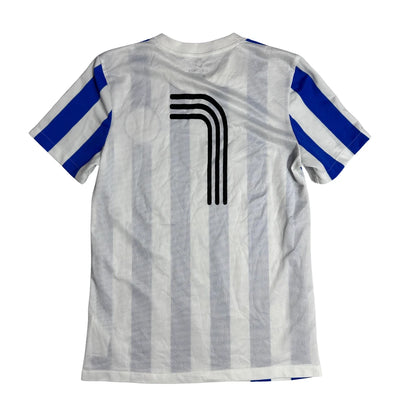 Nike® Dri-FIT Blue & White Striped Football Jersey ⚽
