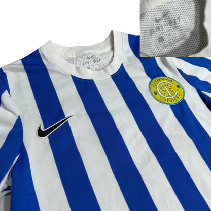 Nike® Dri-FIT Blue & White Striped Football Jersey ⚽