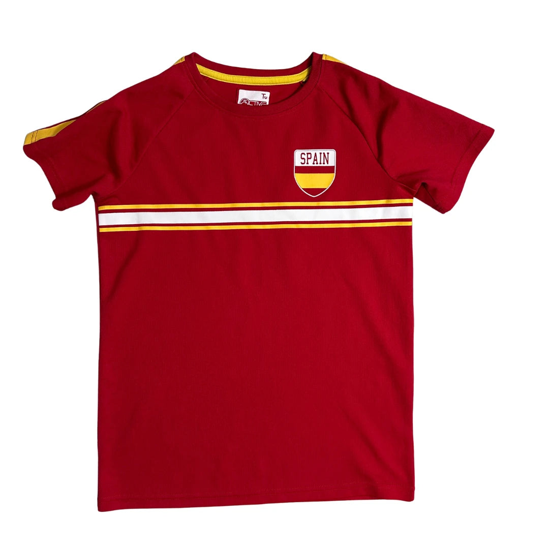 Spain #10 Red Football Jersey 🇪🇸🔥