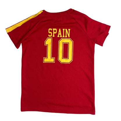 Spain #10 Red Football Jersey 🇪🇸🔥