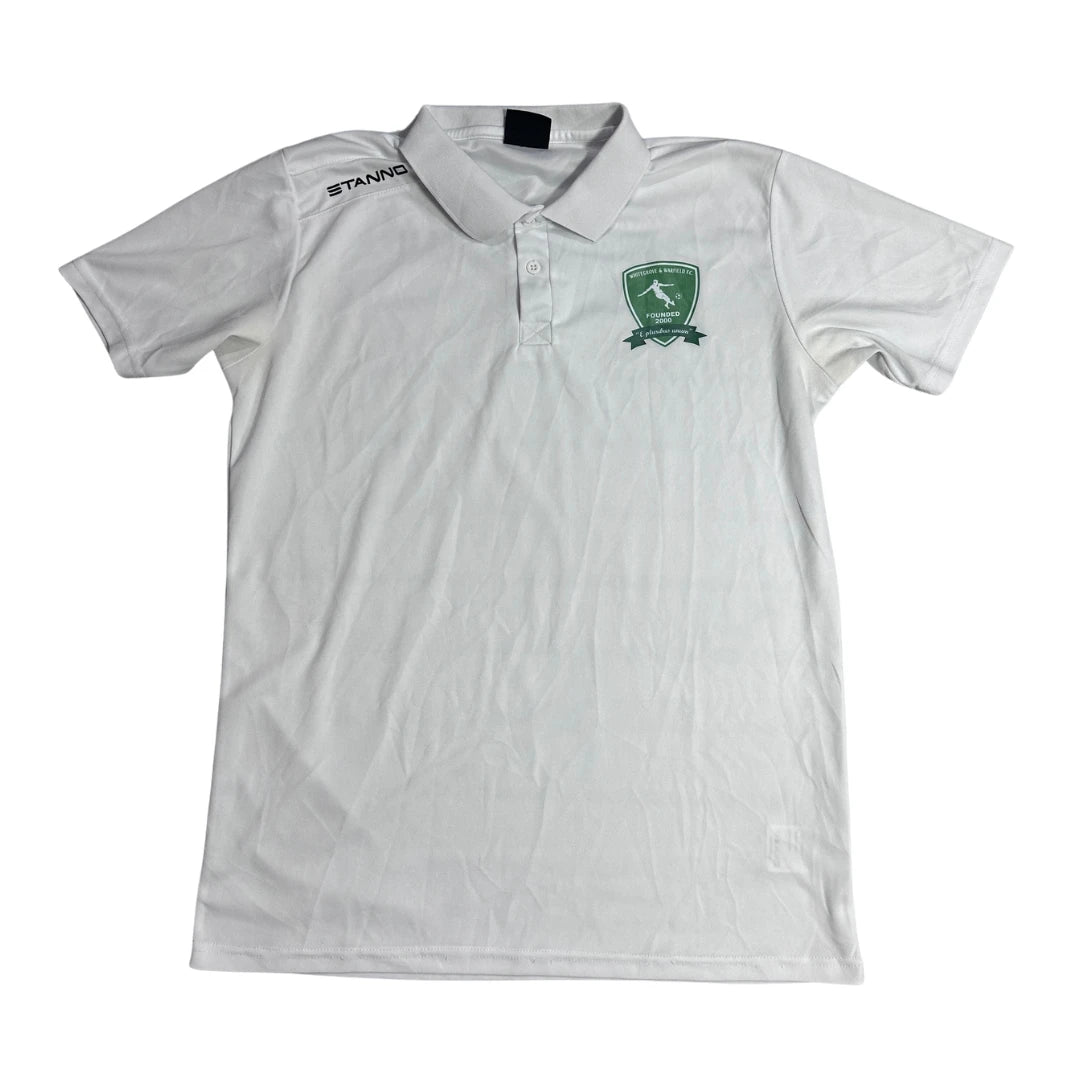 Stanno®  White Football Coach Polo 🤍⚽