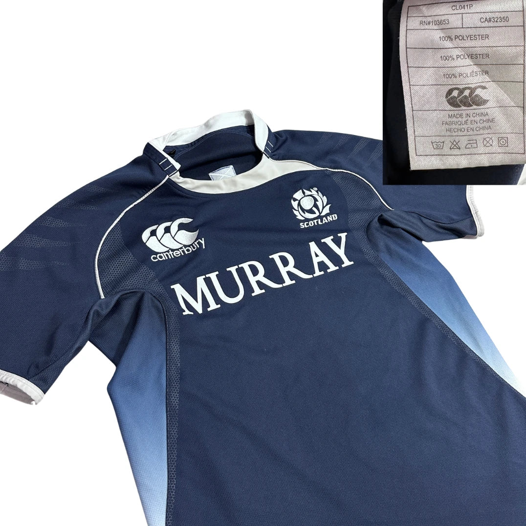 Scotland Rugby Navy Performance Jersey 🏉