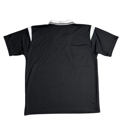 Classic Black Football Referee Style Shirt 🖤⚽