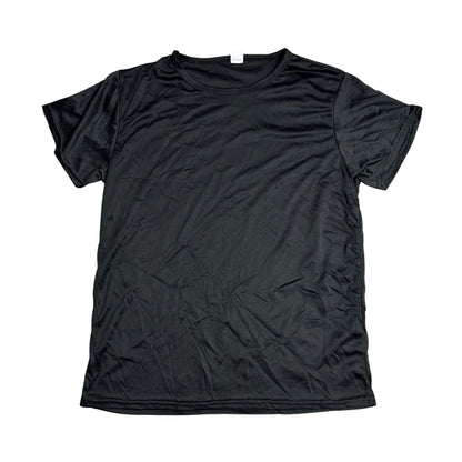 Minimal Black Performance Sports T-Shirt 🖤🏋️‍♂️