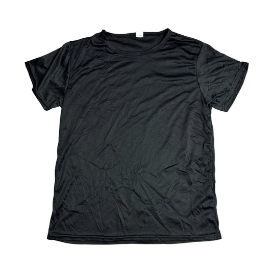 Minimal Black Performance Sports T-Shirt 🖤🏋️‍♂️