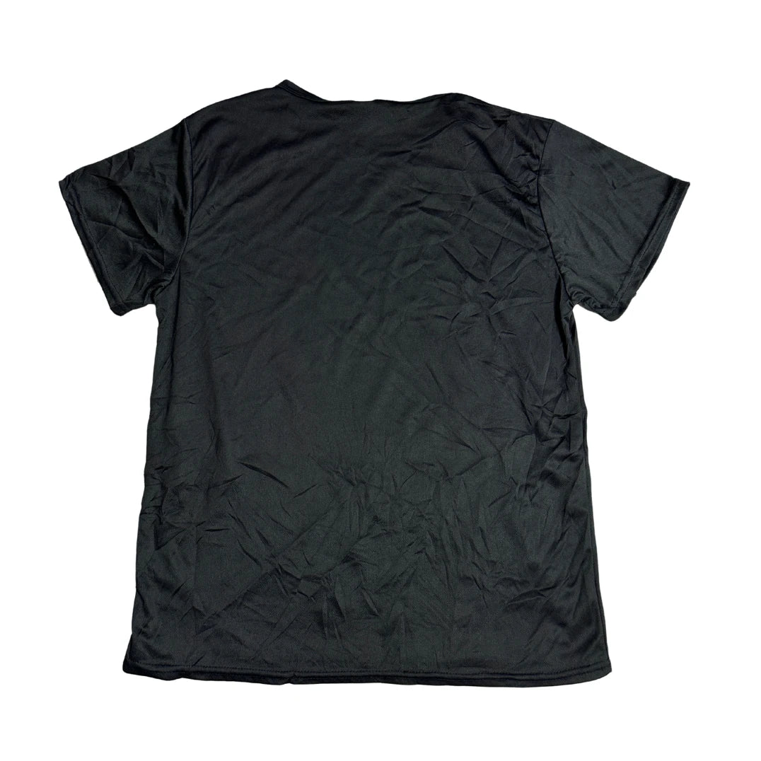 Minimal Black Performance Sports T-Shirt 🖤🏋️‍♂️