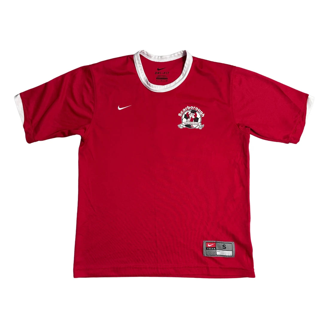 Nike Scarborough Soccer Club Red Jersey 🔴⚽(SMALL)