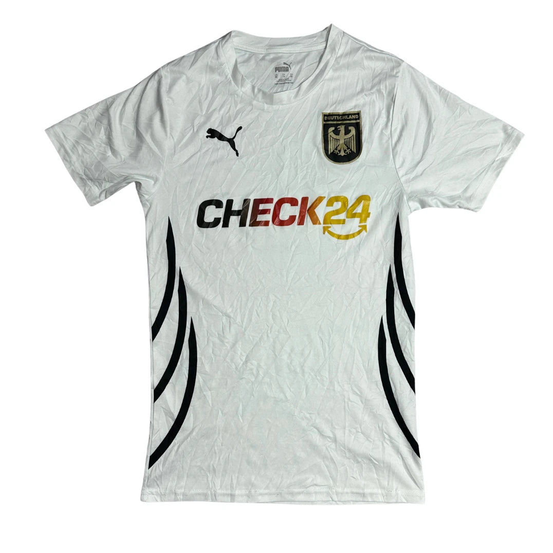 Puma®  Germany Style White Sports Jersey 🇩🇪⚪(SMALL)
