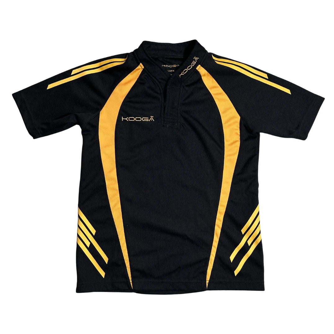 Kooga®  Black & Yellow Rugby Style Jersey 🟡⚫(S)