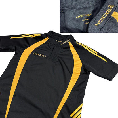 Kooga®  Black & Yellow Rugby Style Jersey 🟡⚫(S)