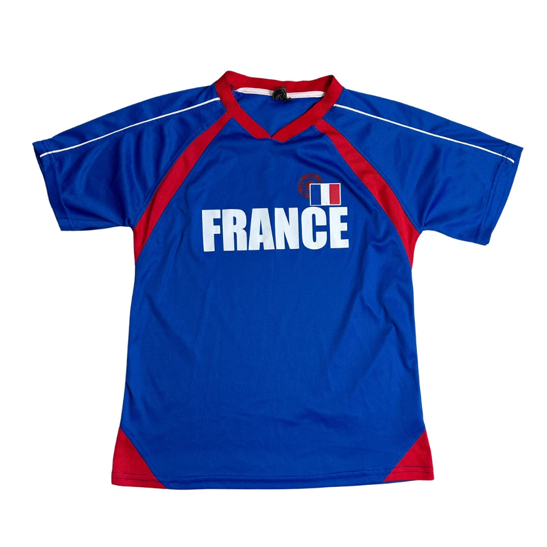France Blue Football Fan Jersey 🇫🇷🔵(S)