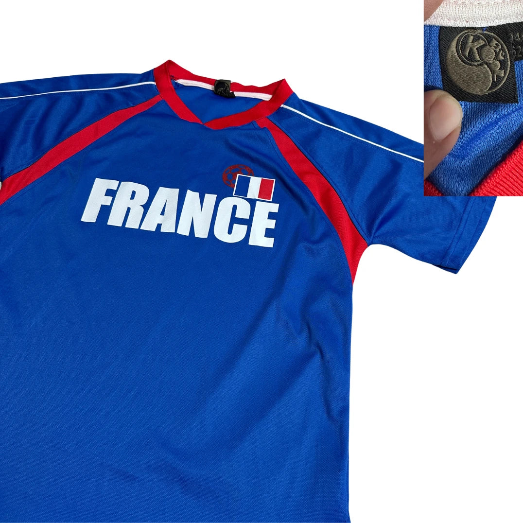 France Blue Football Fan Jersey 🇫🇷🔵(S)