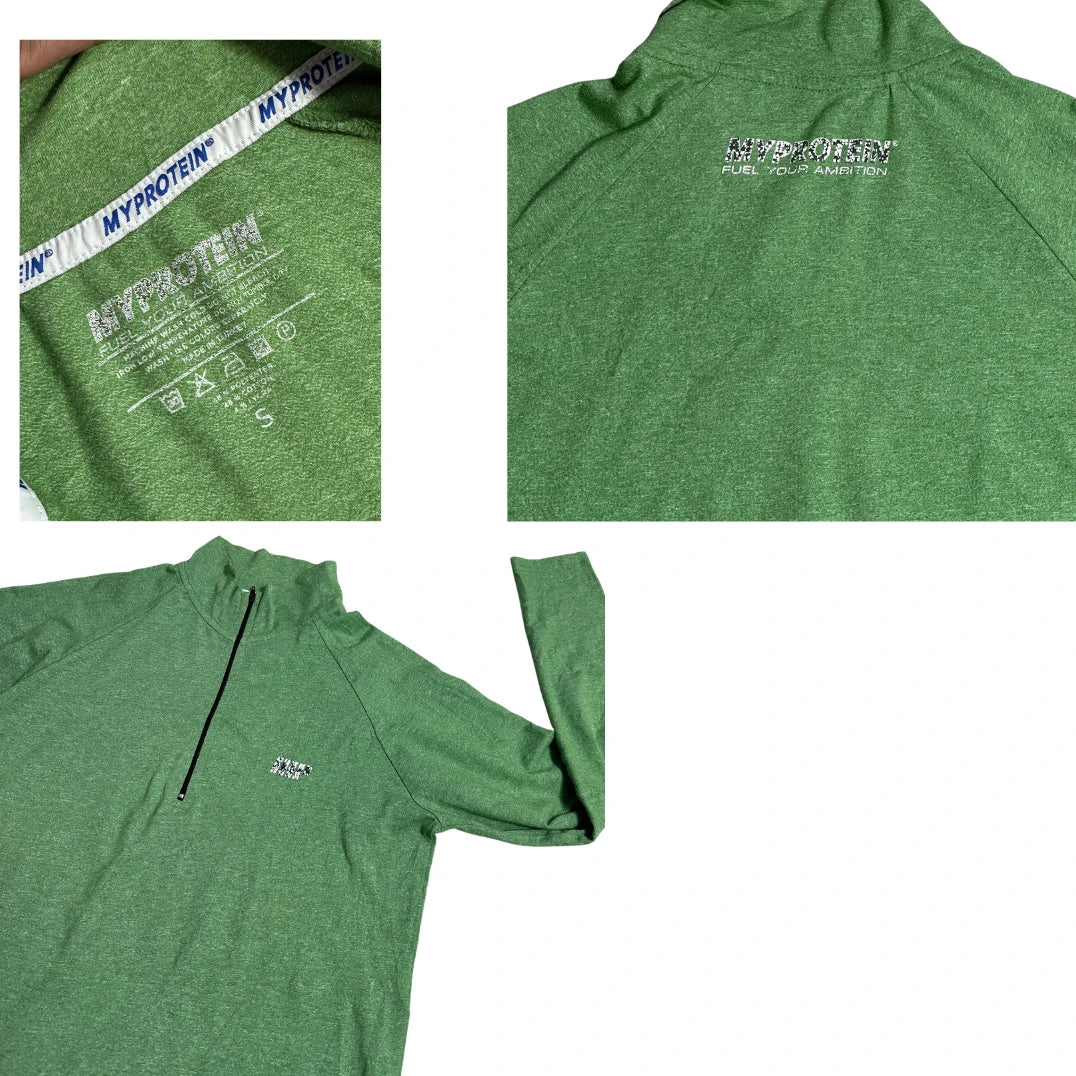MyProtein® Green Performance Quarter Zip Top(S)
