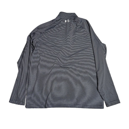 Under Armour® Striped Performance Quarter Zip Top(XL)