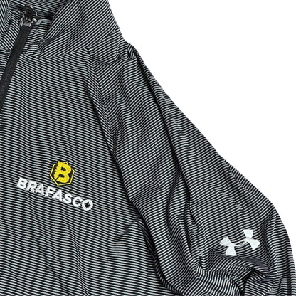 Under Armour® Striped Performance Quarter Zip Top(XL)