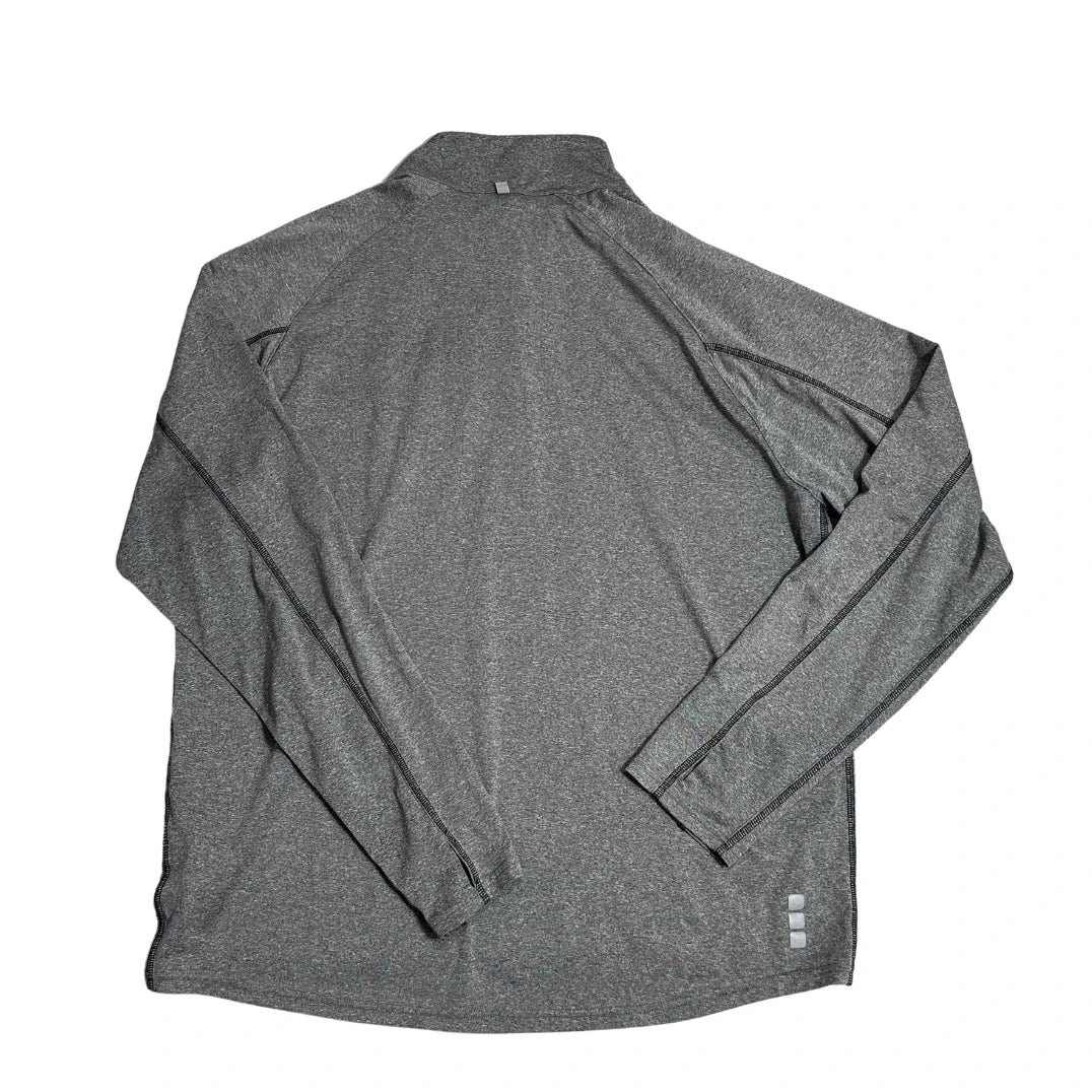 Elevate® Sport Grey Quarter Zip Training Top(L)