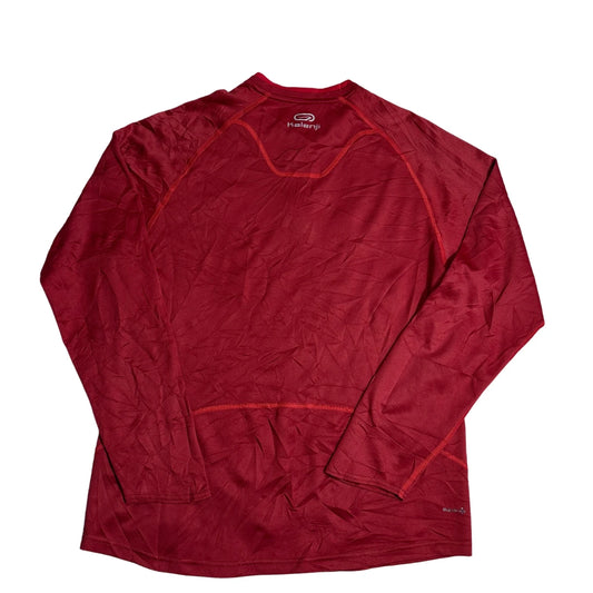 Kalenji® Red Running Performance Zip Top(L)