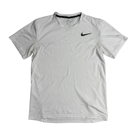 Nike Dri-FIT Essential White Sports Tee 🤍(M)