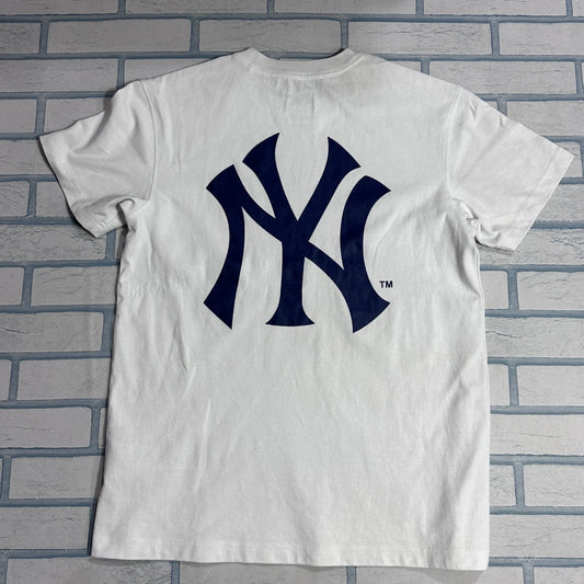 New Era® NY Logo Graphic White Tee(S)