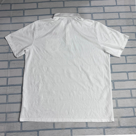 Nike® White KORE Logo Polo Shirt 👕(XL)
