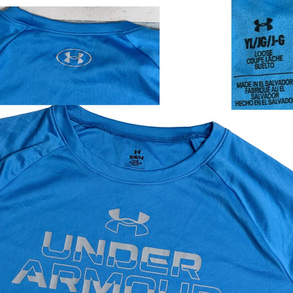 Under Armour® Blue Training T-Shirt 🏃‍♂️(S)