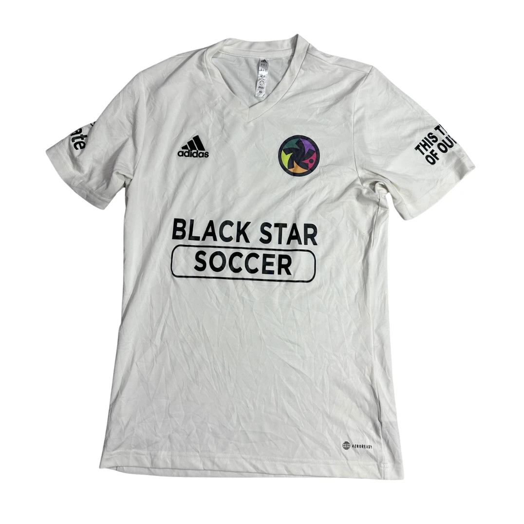 Adidas® Black Star Soccer Jersey ⚽(S)