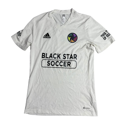 Adidas® Black Star Soccer Jersey ⚽(S)