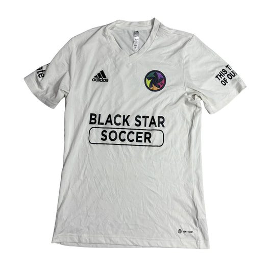 Adidas® Black Star Soccer Jersey ⚽(S)