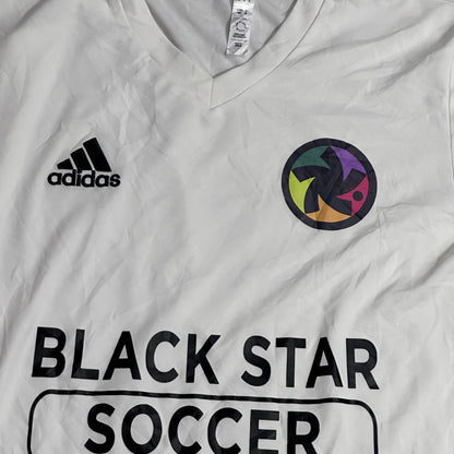Adidas® Black Star Soccer Jersey ⚽(S)