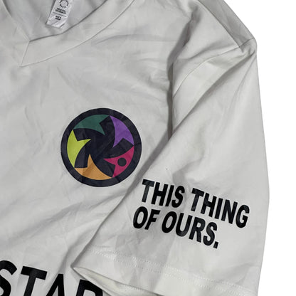 Adidas® Black Star Soccer Jersey ⚽(S)