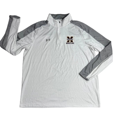 Under Armour® White Quarter Zip Training Top ❄️(2XL)