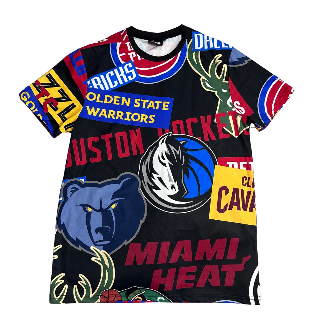 New Era® NBA All-Team Graphic Streetwear Tee(M)