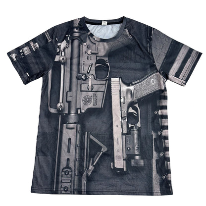 Graphic Tactical Print Performance T-Shirt(S)