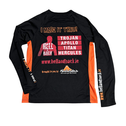 Hell & Back® Performance Long Sleeve Athletic Tee 🏃‍♂️🔥(M)