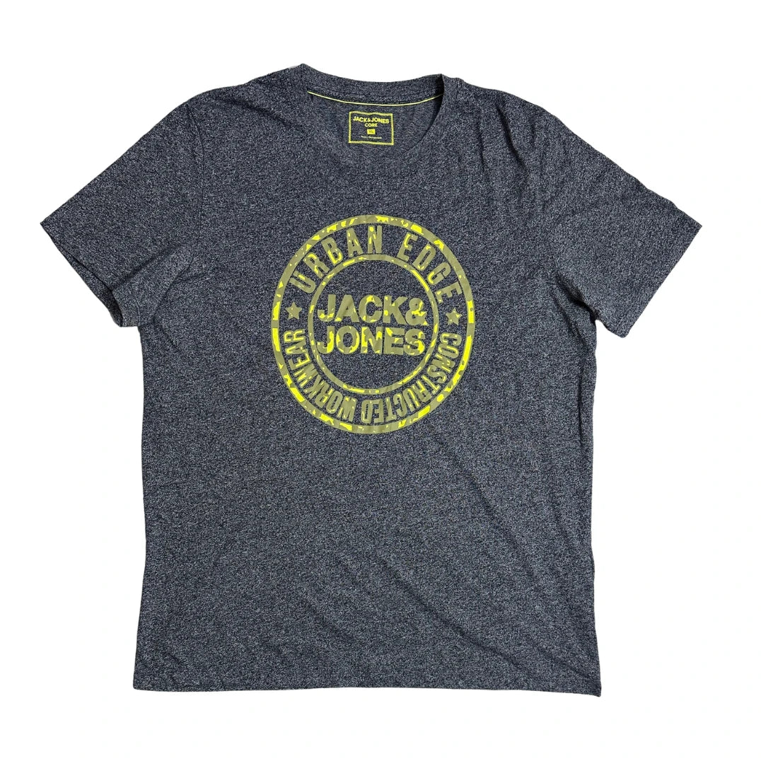 Jack & Jones® Core Graphic Heather T-Shirt ⚡👕(XL)