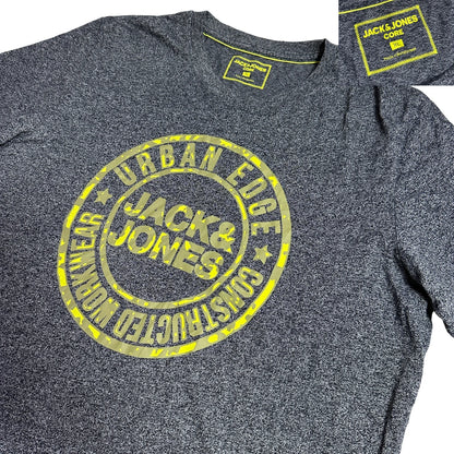 Jack & Jones® Core Graphic Heather T-Shirt ⚡👕(XL)