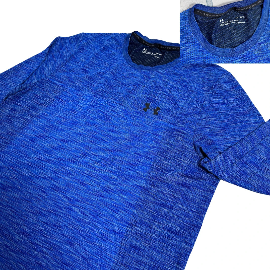 Under Armour® HeatGear Long Sleeve Performance Tee 🔵🔥(L)