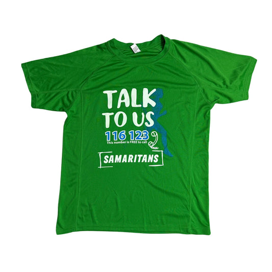 Roly® Samaritans Sports Graphic Active Tee 💚🏃(L)