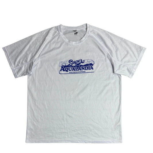 ROLY® Super Aqualandia Graphic Sports T-Shirt 🌊⚪(XXL)