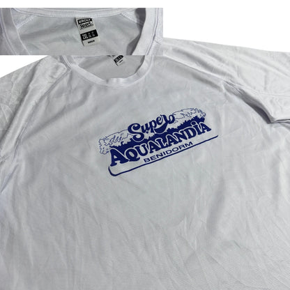 ROLY® Super Aqualandia Graphic Sports T-Shirt 🌊⚪(XXL)