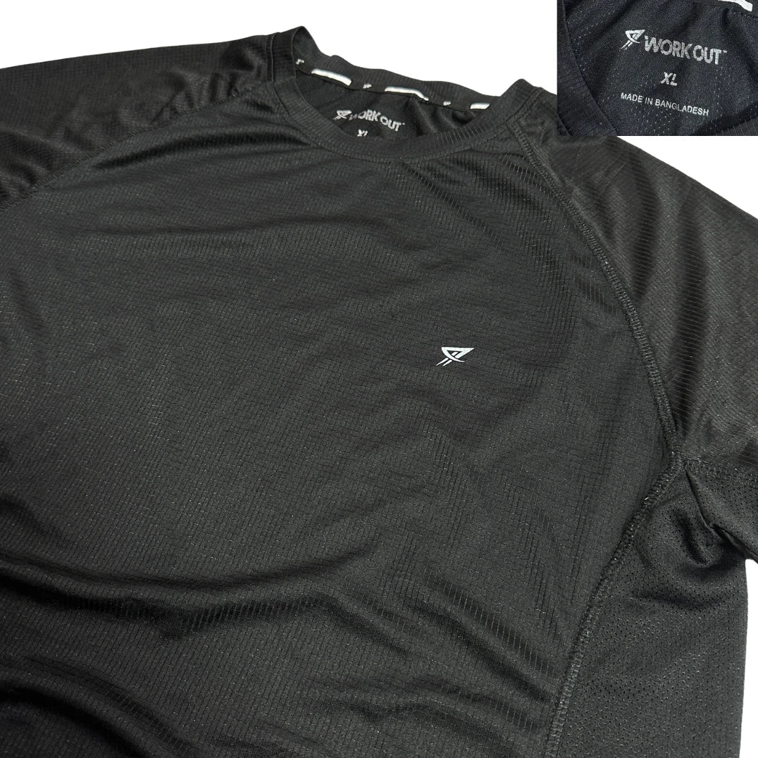 Workout® Performance Active T-Shirt 🖤💪(L)