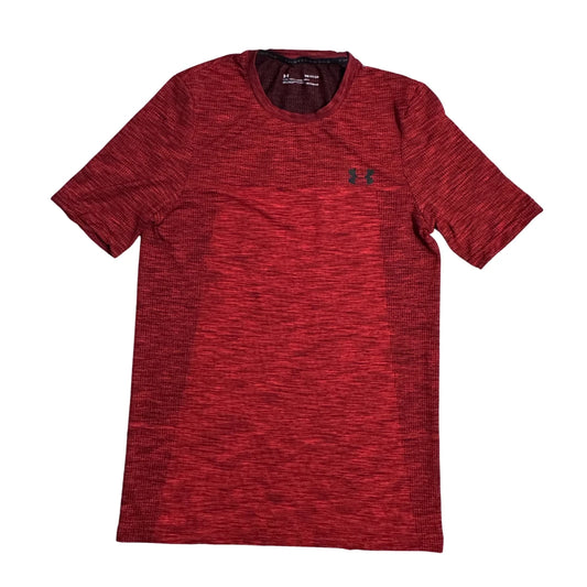 Under Armour® Heather Red Heat Performance T Shirt 🔴(S)